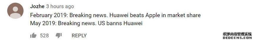 谷歌断供华为,外国网友犀利吐槽